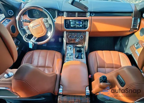 2016 Land Rover Range Rover Autobiography z USA, uszkodzony, nr VIN SALGV2EF9GA276201